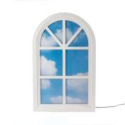 Seletti - Window 2 Wand-/Vloerlamp White/Light Blue