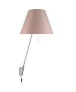 Luceplan - Costanzina Wandlamp Alu/Soft Skin