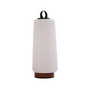 Lucande - Liepa LED Taffellamp Wit/Hout