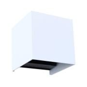 Lindby - Dara Square LED Smart Buiten Wandlamp Wit