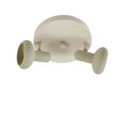 Lindby - Huby 2 Plafondlamp Beige/Licht Groen