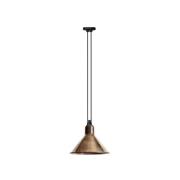 Lampe Gras - 322 L Hanglamp Kegelvormig Gebroken/Koper Lampe Gras