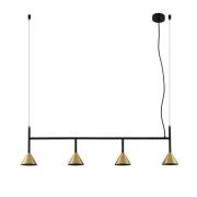 Lucande - Kartio Hanglamp Brass