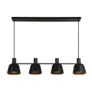 Lucande - Servan 4 Hanglamp Black