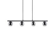 Lindby - Samika 4 Hanglamp Black