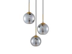 Lindby - Jurian 3 Hanglamp Bronze/Smoke