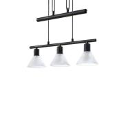 Lindby - Delira 3 Hanglamp Black