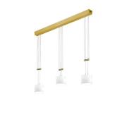 Bankamp - Grazia Trio Hanglamp Brass