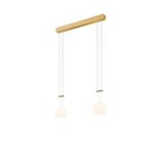 Bankamp - Grazia Double Hanglamp Brass