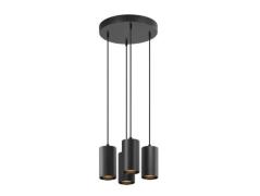 SLV - Asto Tube 4 Hanglamp Black