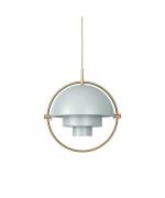 GUBI - Multi-Lite Hanglamp Ø36 Geelkoper/Sea Gray