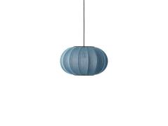 Made By Hand - Knit-Wit 45 Oval Hanglamp Blue Stone