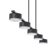 Lindby - Kaylou 5 Hanglamp Black -