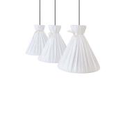 Envostar - Lola 3 Hanglamp White/Beige/Black