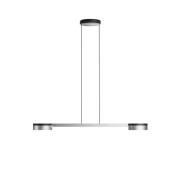 Light-Point - Blade S2 Slim Hanglamp Matt Black/Satin Silver