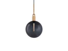 Buster+Punch - Forked Globe Hanglamp Dim. Large Smoked/Brass