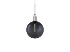 Buster+Punch - Forked Globe Hanglamp Dim. Large Smoked/Steel