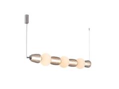 Loom Design - Pearl 7 Hanglamp Grey/Opal/Chrome