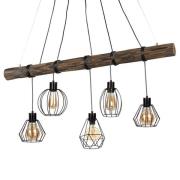 Envostar - Various 5 Hanglamp Dark Pine Wood