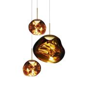 Tom Dixon - Melt Trio Round LED Hanglamp Goud