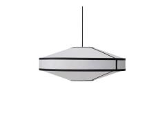 New Works - Kite 3B Hanglamp Ø75 Wit/Zwart