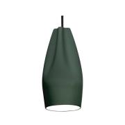 Marset - Pleat Box 13 Hanglamp E27 Donker Groen/Wit