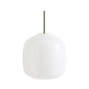 HAY - Buoy Glass 200 Hanglamp Opal/Garden Green