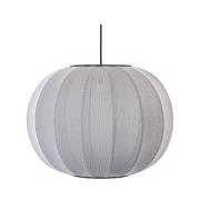 Made By Hand - Knit-Wit 45 Round LED Hanglamp Silver