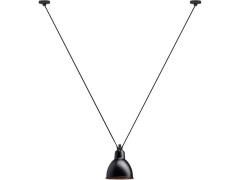 Lampe Gras - 323 L Hanglamp Round Black/Copper