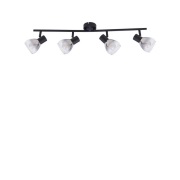 Lindby - Pendura 4 Plafondlamp Zwart