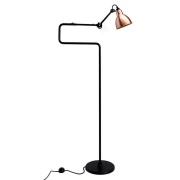 Lampe Gras - 411 VloerLamp Zwart/Koper/Wit