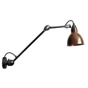 Lampe Gras - 304L40 Wandlamp Zwart/Raw Koper