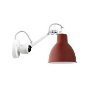 Lampe Gras - 304 Wandlamp Wit/Rood