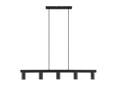 Lindby - Baliko 5 Hanglamp Black