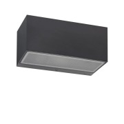 Norlys - Asker Big LED Buiten Wandlamp 13,7W Grafit