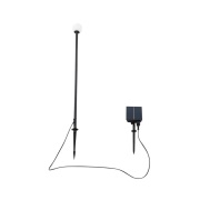 Lindby - Freydis Zonnecellamp w/Grondpin Zwart