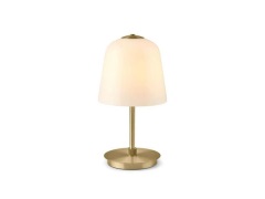 Halo Design - Room 49 Portable Tafellamp Antique Brass/Opal