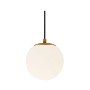Lucande - Bidolo Hanglamp IP44 Geel Koper
