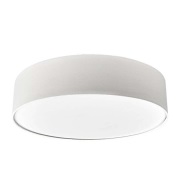 Lindby - Sebatin Plafondlamp Ø50 Cream/White/Nickel