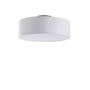 Lindby - Sebatin Plafondlamp Ø40 White/Nickel