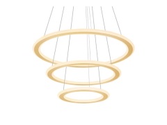 SLV - One Flat Hanglamp Triple 2700/3000K Brass