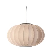 Made By Hand - Knit-Wit 57 Oval LED Hanglamp Zand Stone