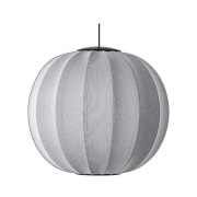 Made By Hand - Knit-Wit 60 Round LED Hanglamp Silver