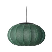 Made By Hand - Knit-Wit 45 Oval LED Hanglamp Tweed Green