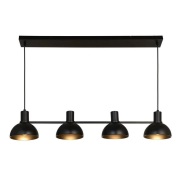 Lucande - Mostrid 4 Hanglamp Black