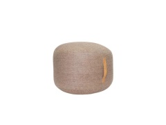 Hübsch - Mochi Poef Ø50 Brown
