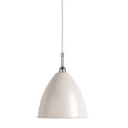 GUBI - Bestlite Bl9 Hanglamp Ø21 Chroom Matte Wit
