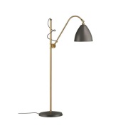 GUBI - Bestlite Bl3 VloerLamp Ø21 Geelkoper/Gray