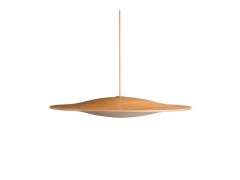 Piet Hein - Sinus-Wood 550P LED Suspension Eik/Opaal