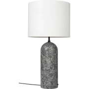 GUBI - Gravity XL Low Vloerlamp Grey Marble/White